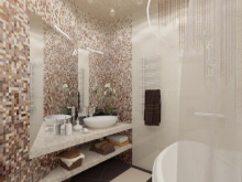 Designing a bathroom with 3D software