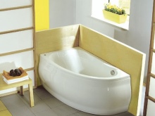 Vasca da bagno asimmetrica