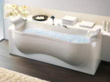 Vasca da bagno rettangolare in acrilico