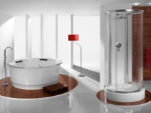 Vasca da bagno rotonda indipendente