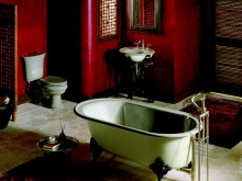 Vasca da bagno cinese retrò