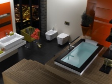 Vasca da bagno con idromassaggio