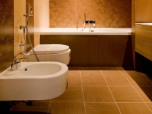 Gecombineerde badkamer in Paneelhuis