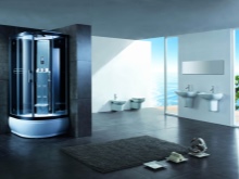 Μικρή καμπίνα ντους με γεννήτρια ατμού