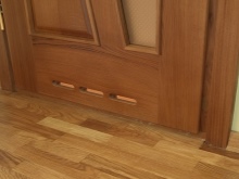 Dodatečné větrání ve dveřích