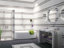 Ljusa badrumsinredning