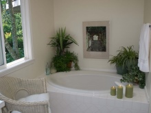 Baños compactos y confortables. 