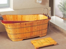 Ξύλινη μπανιέρα κατασκευασμένη στην Κίνα