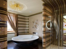 Dušas ir vonia viename kambaryje