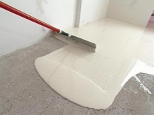 Afvlakken van de grondlaag