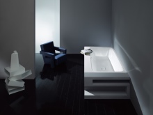 Belyst badkar Kaldewei