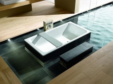 Rektangulärt badkar Kaldewei