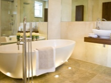 Подово осветление в банята