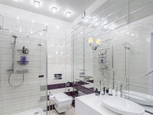 Увеличаване на огледалото в малка баня