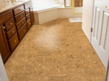 Коркови настилки в банята