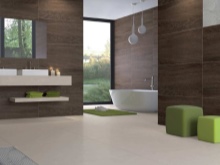 Πλακάκια τοίχου με ξύλο