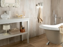 Τετράγωνο πλακάκι σαν ξύλο