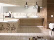 Πλακάκια που μιμούνται ελαφρύ ξύλο