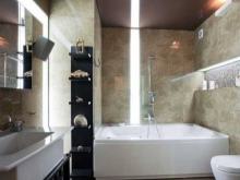 Iluminação da casa de banho por zona