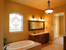 Iluminação de mobiliário de casa de banho