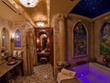 Um pequeno céu estrelado para a banheira