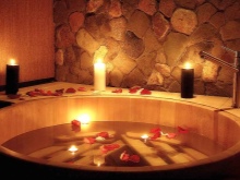 O baie relaxantă acasă