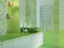 Geschilderd badkamermeubel