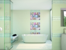 Subtiele sla badkamer