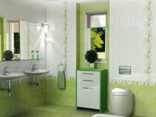 En suite badkamer