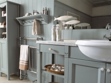 Mobilier de baie gri