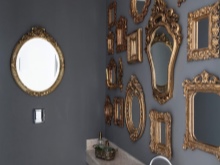 accesorii neobișnuite pentru baie gri