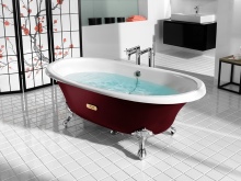 Cast iron bath