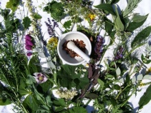 Příprava věcí do koupele