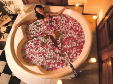 Rose Petal Bathtub