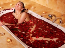 Rose Petal Bath