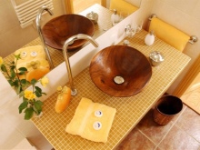 Lavabo en la bañera.