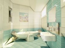 Navtični dekor za kopalnico 