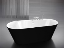 Черна вана в модерен стил BelBagno