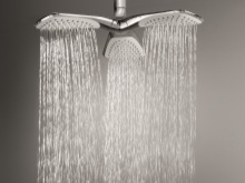 Exempel på dusch över huvudet