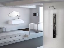 Dusch i huvuddörren 