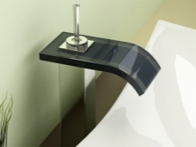 Ultramoderni plavajoči slap mešalnik