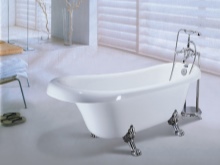 Piccola vasca da bagno in ghisa