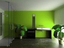 Baigtos vonios kambario lubos