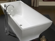 Large acrylic bath
