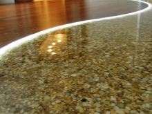 バックライト付きフローリング