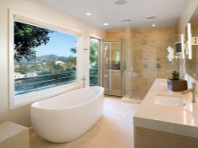 Feng Shui kerámia csempe a fürdőszobában