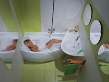 Kis Feng Shui fürdőszoba