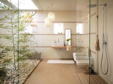 Feng Shui fürdőszoba zuhanyzóval