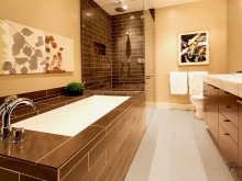 elegant badrumsdesign