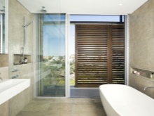 fönster badkar design